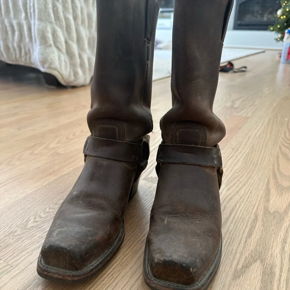 Frye Harness Boots - Picture 2 of 10